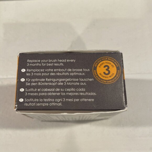 5 for $25 Clarisonic Daily Cleanse Brush Head Men's‎ Replacement New In Box - Picture 6 of 7